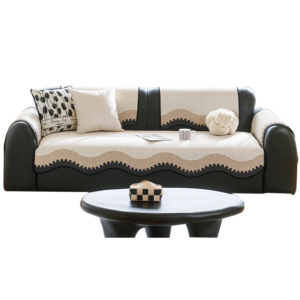 New Sofa Cushion Summer Ice-Silk Cooling Pad Non-Slip Seat Mat Securing Ties Cover Cloth Chaise Lounges Cat-Scratch-Proof