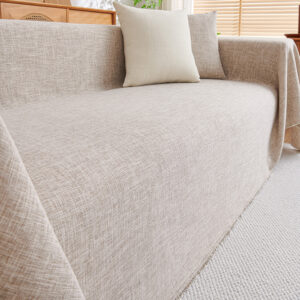 Sofa Cover Simple Style Modern Chenille Washable Full Cover All Seasons Universal Plain Anti-Cat Scratch Nordic